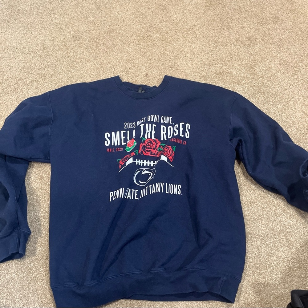 Navy Blue Penn State Rose Bowl Sweatshirt